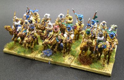 Red Copper 3D printed camels
