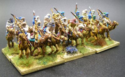 Red Copper 3D printed camels
