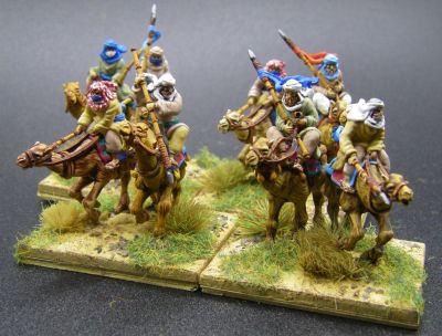 Red Copper 3D printed camels
