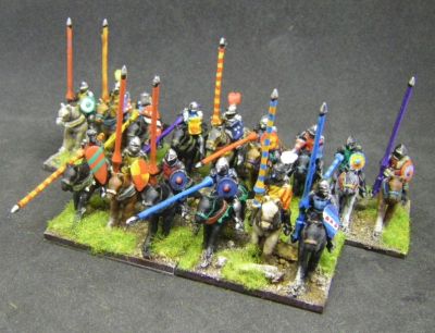 3D printed Early Knights 
These are quite early Eskice-designed figures, and may well be more suited to printing in 10mm.  The more recent sculpts look like they coudl be better at 15mm than these.
Keywords: efknights