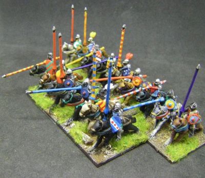 3D printed Early Knights 
These are quite early Eskice-designed figures, and may well be more suited to printing in 10mm.  The more recent sculpts look like they coudl be better at 15mm than these.
