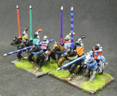 3D printed Early Knights 
These are quite early Eskice-designed figures, and may well be more suited to printing in 10mm as they are a bit basic in 15mm.  The more recent sculpts look like they could be better at 15mm than these.
Keywords: efknights