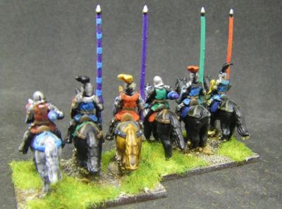 3D printed Early Knights 
These are quite early Eskice-designed figures, and may well be more suited to printing in 10mm as they are a bit basic in 15mm.  The more recent sculpts look like they could be better at 15mm than these.
Keywords: efknights