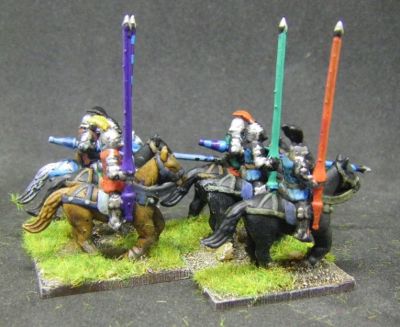 3D printed Early Knights 
These are quite early Eskice-designed figures, and may well be more suited to printing in 10mm as they are a bit basic in 15mm.  The more recent sculpts look like they could be better at 15mm than these.
Keywords: efknights