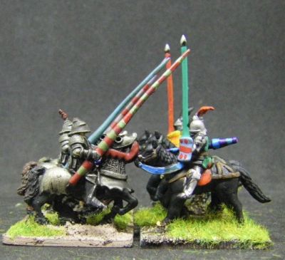 3D printed Early Knights 
Size comparison with Museum (standard size print from Eskice files) 
Keywords: efknights