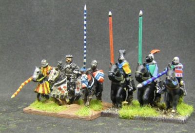 3D printed Early Knights 
Size comparison with Donnington (standard size print from Eskice fles) 
Keywords: efknights
