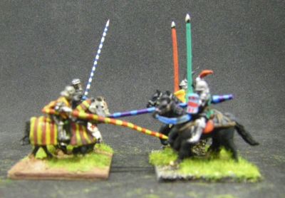 3D printed Early Knights 
Size comparison with Donnington (standard size print from Eskice fles) 
Keywords: efknights