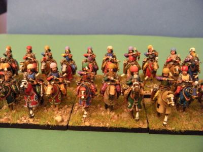 Sassanid Cavalry
Sassanid Cavalry from AB Miniatures painted by a professional painter Marco Betti. Pictures provided by and also available on [url=http://s420.photobucket.com/albums/pp284/passerotto_2008/]Andrea's Photobucket site[/url].
Keywords: sassanid