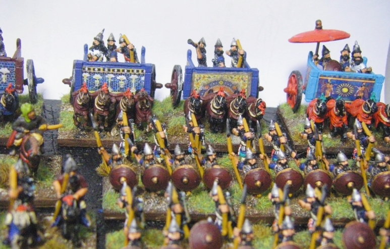 Biblical Era Photos of Museum Miniatures Assyrians for L'Art de la Guerre 2018, 15mm