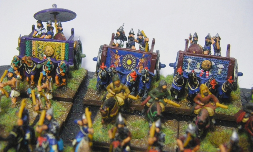 Biblical Era Photos of Museum Miniatures Assyrians for L'Art de la Guerre 2018, 15mm