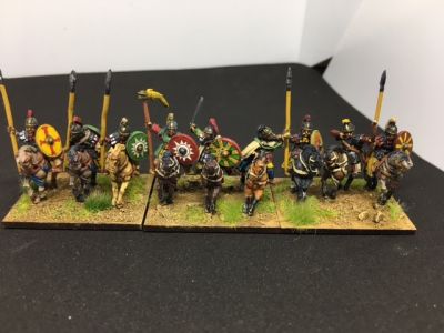 Justinian Byzantine Boukellarioi
Forged in Battle Justinians painted by Dave Saunders
Keywords: EBYZANTINE; LIR