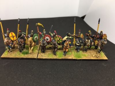 Justinian Byzantine Boukellarioi
Forged in Battle Justinians painted by Dave Saunders
Keywords: EBYZANTINE; LIR