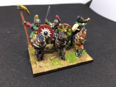 Justinian Byzantine Boukellarioi
Forged in Battle Justinians painted by Dave Saunders
Keywords: EBYZANTINE; LIR