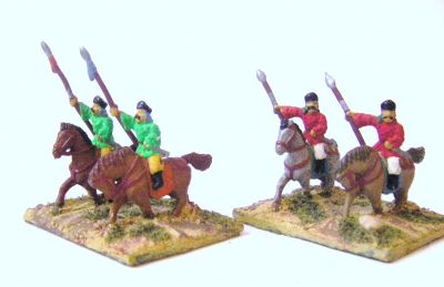 Chinese Light Horse lancers and javelinmen
Chinese Troops 
Keywords: Quin