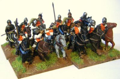 Medieval Cavalry
Medieval Cavalry - mix of various Donnington figures.
Keywords: unbarded