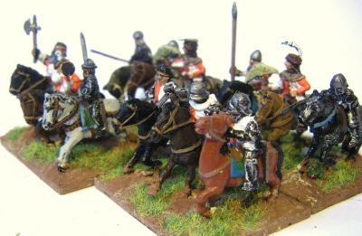 Medieval Cavalry
Medieval Cavalry - mix of various Donnington figures.
Keywords: unbarded