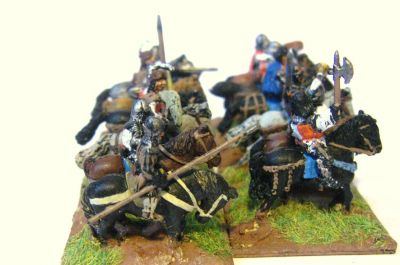Medieval Cavalry
Medieval Cavalry - mix of various Donnington figures. 
Keywords: unbarded