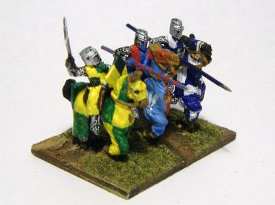1200-1400 period Knights 
From the [url=http://www.vexillia.ltd.uk/mirliton/shop15_commune.html] Mirliton Italian Commune Wars[/url] range, but suitable for many other nations
Keywords: barded CommunalItalian