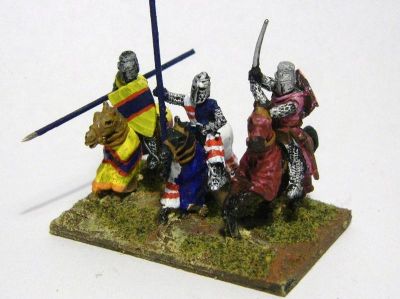 1200-1400 period Knights 
From the [url=http://www.vexillia.ltd.uk/mirliton/shop15_commune.html] Mirliton Italian Commune Wars[/url] range, but suitable for many other nations
Keywords: barded commune