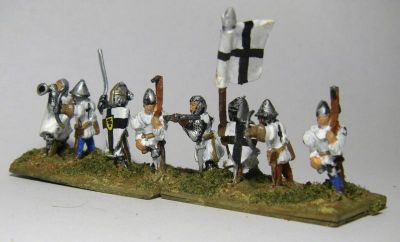 Teutonic Crossbowmen
From the Medieval & Cruusades ranges - but they look hard!
Keywords: teuton
