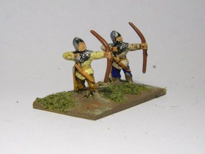 Light Foot Longbowmen/bowmen
from the fairly generic medieval ranges
Keywords: medfoot 100YW