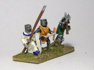 Men at Arms / Swordsmen / Dismounted Knights
Men at Arms 
Keywords: medfoot menatarms