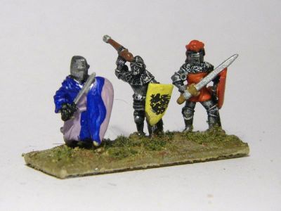 Men at Arms / Swordsmen / Dismounted Knights
Men at Arms 
Keywords: medfoot menatarms