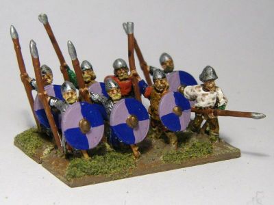 Medieval Spearmen
Generic Medieval Spearmen - mixed ranges
Keywords: medspear