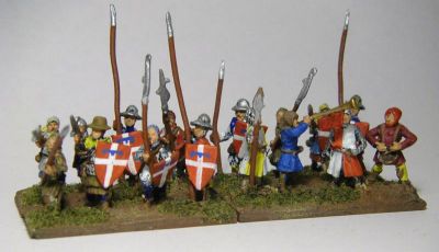 Medieval Spearmen
Italian Communal Spearmen 
Keywords: medspear condotta
