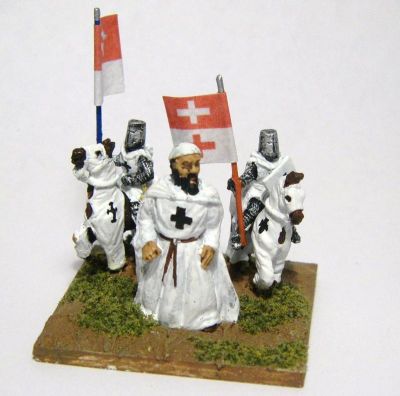 Teuton Generals
Teutonic Knights from [url=http://www.vexillia.ltd.uk/]Vexilia's Mirliton Range[/url]. The Teutons are on [url=http://www.madaxeman.com/wiki2/tiki-index.php?page=Later+Teutonic+Knights] my Teutonic page[/url]. The 28mm figures is from Magister Militum
Keywords: Teuton