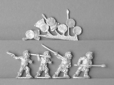 Aztec Quachic / Cuachec Veterans
Aztecs from [url=https://fighting15s.com/]Fighting 15's[/url] Gladiator Games ranges. Some are also suitable for other Meso-American armies
Keywords: Aztec