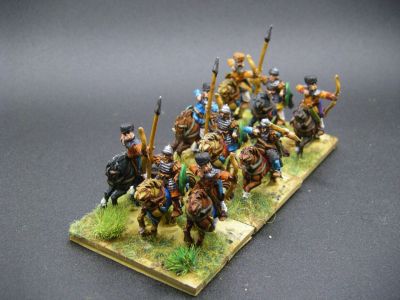 Byzantine Kavallarioi Horse Archers 
A mix of FiB Early Byzantine figures
