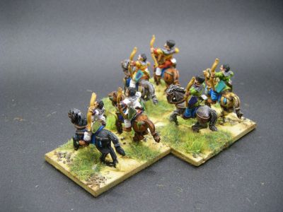 Byzantine Hyperkerastai Horse Archers 
[url=https://www.forgedinbattle.com/index.php?route=product/product&path=210&product_id=886]WE-BE05[/url] Early Byzantine (Justinian) - Hyperkerastai (Bow) from the Forged in Battle ranges
Keywords: MBYZANTINE