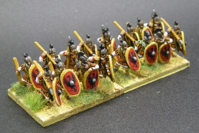"Patrician" or Late Imperial Roman Legionaries 
With LBMS Shield transfers

