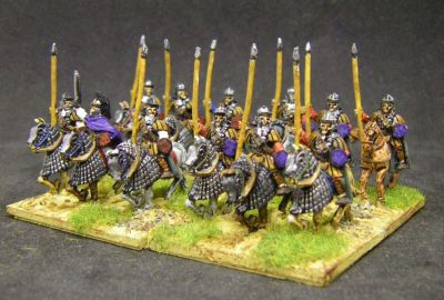 Roman Clibanarii Cavalry
Kontos, bow, shield. Random mix of 12 cavalry, including command. Figure code WE-RM09 Roman Clibanarii, 3rd century
Keywords: EIR LIR ebyzantine