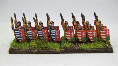 Clipeati Spearmen
Shield designs printed on plain paper, searched for on Pinterest as Hungarian Shields
Keywords: medspearmen