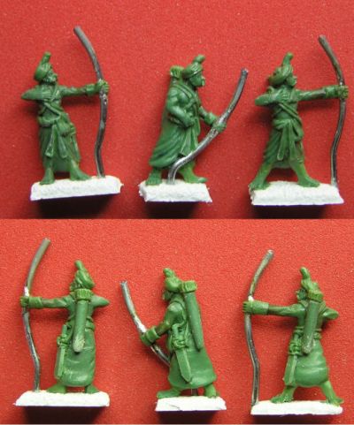 KM-1107	Indian archers, bow and broadsword (x 12)
Graeco bactrians from [url=http://khurasanminiatures.tripod.com/kushan.html]Khurasan[/url], painted by [url=http://www.ravenpainting.co.uk/]Raven painting[/url] 
Keywords: GRAECO Indian