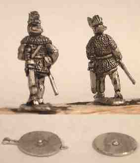 Late Roman Infantry with spears
From [url=http://khurasanminiatures.tripod.com/ranges.html#C11] Khurasan Miniatures [/url]
Keywords: LIR EIR