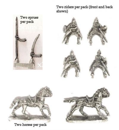 Ghilman Cavalry
Pictures from the manufacturer, [url=http://khurasanminiatures.tripod.com]Khurasan Miniatures[/url]
Keywords: KHURASANIAN GHAZNAVID DAYLAMI abbasid SELJUK