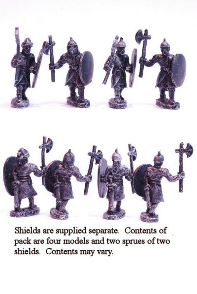 Khurasanian/Dailami/Ghaznavid Infantry
Pictures from the manufacturer, [url=http://khurasanminiatures.tripod.com]Khurasan Miniatures[/url]
Keywords: KHURASANIAN GHAZNAVID DAYLAMI abbasid SELJUK