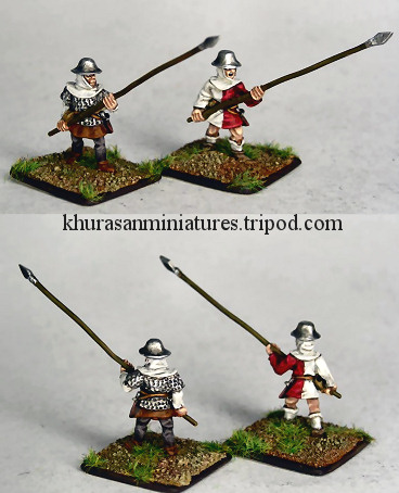 Swiss - early Pikemen
Swiss from [url=http://khurasanminiatures.tripod.com]Khurasan Miniatures[/url], pics with permission of the manufacturer
Keywords: Swiss