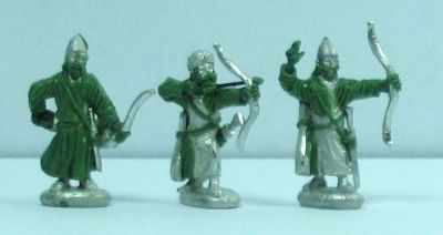 Arab Infantry Bowmen
Figures from [url=http://khurasanminiatures.tripod.com/]Khurasan Miniatures[/url], pictures reproduced with their permission.
Keywords: khurasanian, dailami, abbasid seljuk, arab ghaznavid