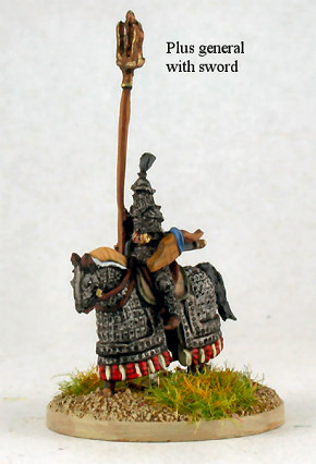 Tibetan  General
Tibetans from [url=http://khurasanminiatures.tripod.com/tibetan.html]Khurasan[/url], photos provided by the manufacturer. Painted by [url=http://www.steve-dean.co.uk/]Steve Dean[/url] Painting Service.
Keywords: Tibet