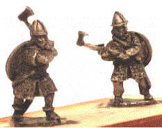 Viking Infantry from Khurasan Miniatures - Huscarls
New vikings from [url=http://khurasanminiatures.tripod.com/viking.html]Khurasan Miniatures[/url]. Huscarls, 2 of 4 poses
Keywords: Viking
