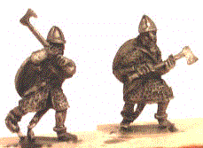Viking Infantry from Khurasan Miniatures - Huscarls, 2 of 4 poses
New vikings from [url=http://khurasanminiatures.tripod.com/viking.html]Khurasan Miniatures[/url] Huscarls, 2 of 4 poses
Keywords: Viking