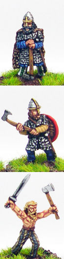 Viking Infantry from Khurasan Miniatures
New vikings from [url=http://khurasanminiatures.tripod.com/viking.html]Khurasan Miniatures[/url]. Mixed Viking Figures
Keywords: Viking