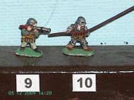 Medieval Infantry
Picts of [url=http://www.spanglefish.com/mickyarrowminiatures/]Mick Yarrow Miniatures[/url] from the manufacturers site, with permission of Mick Yarrow. Codes MED 9 Foot with Firearms
MED10 Armoured Foot
Keywords: medfoot