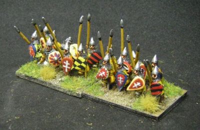 Medieval/Feudal Russian Infantry spearmen
