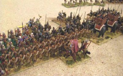 Mercenary Hoplites vs Bosporan cavalry
from usk 2008
Keywords: BOSPORAN
