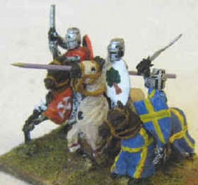 Medieval Knights - Late Italian Communal
from http://www.vexillia.ltd.uk/
Keywords: BARDED